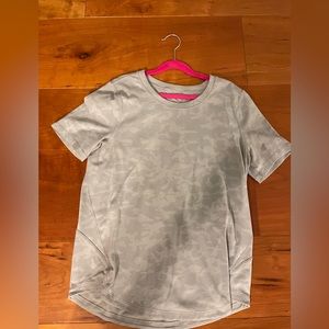 Camo lululemon workout top